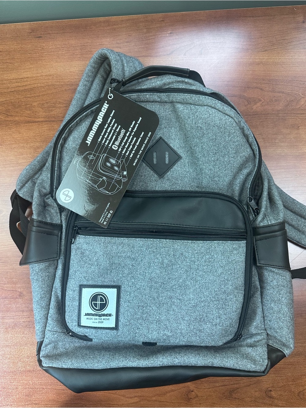 Jammypack Music on the Move Backpack Bag Bluetooth Portable Beach Party